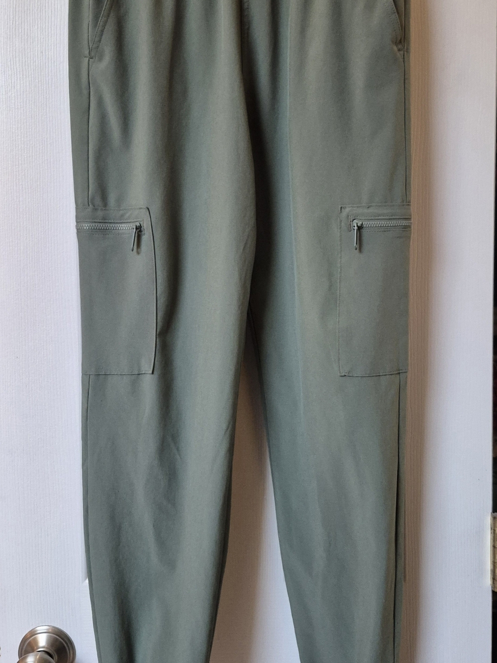 abercrombie kids Olive Cargo Jogger Pants